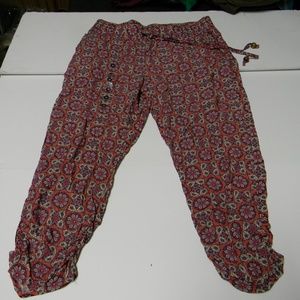 American Rag Zinfandel ruched pants M